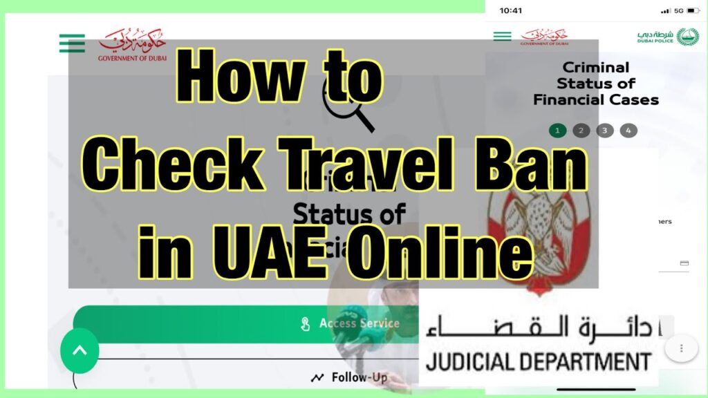 Check Travel Ban in UAE